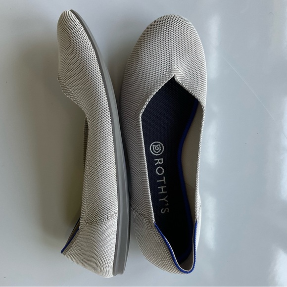 Rothy’s, size 9, cream flats - Picture 6 of 8